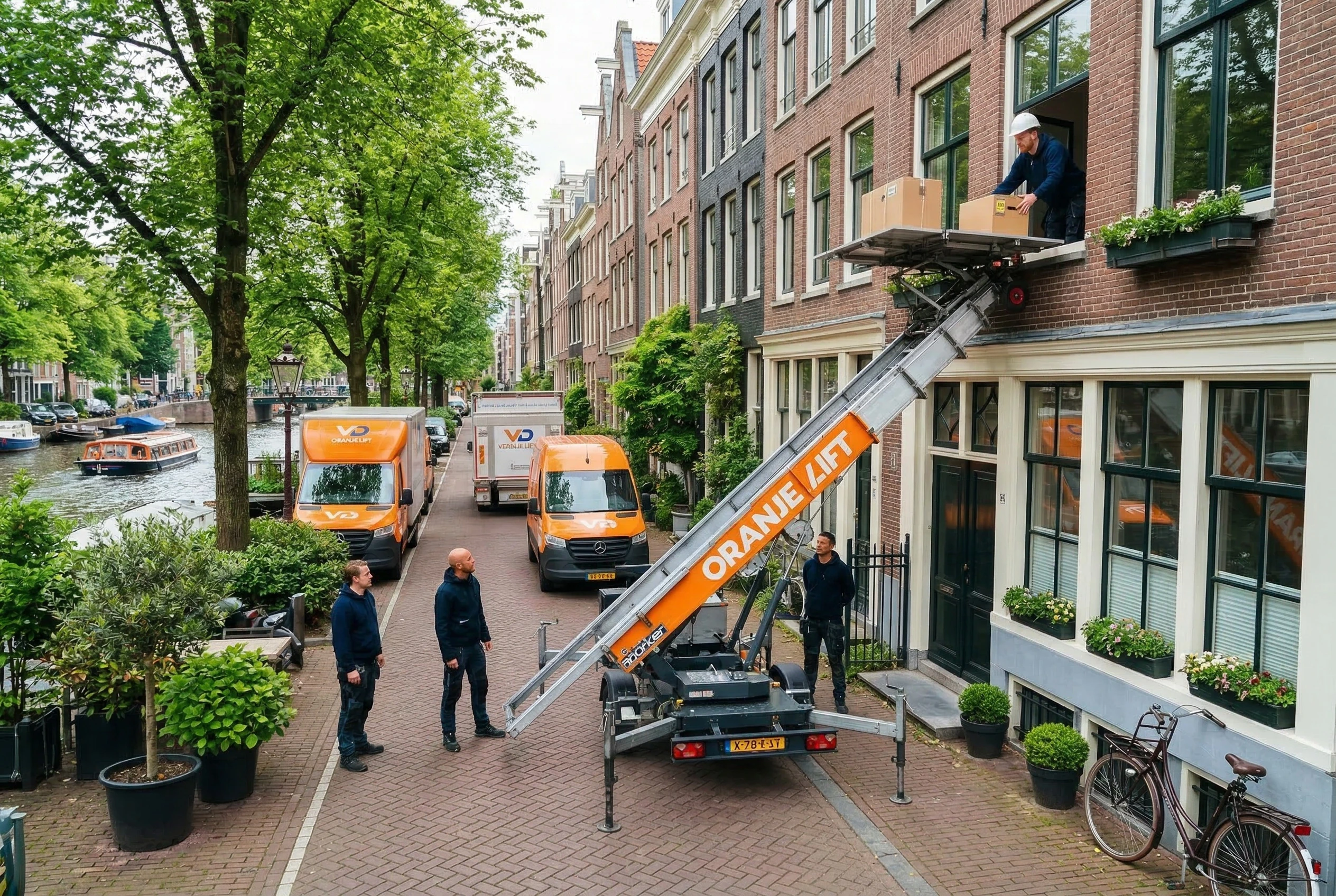 Aanhangerlift beschikbaar in heel Amsterdam