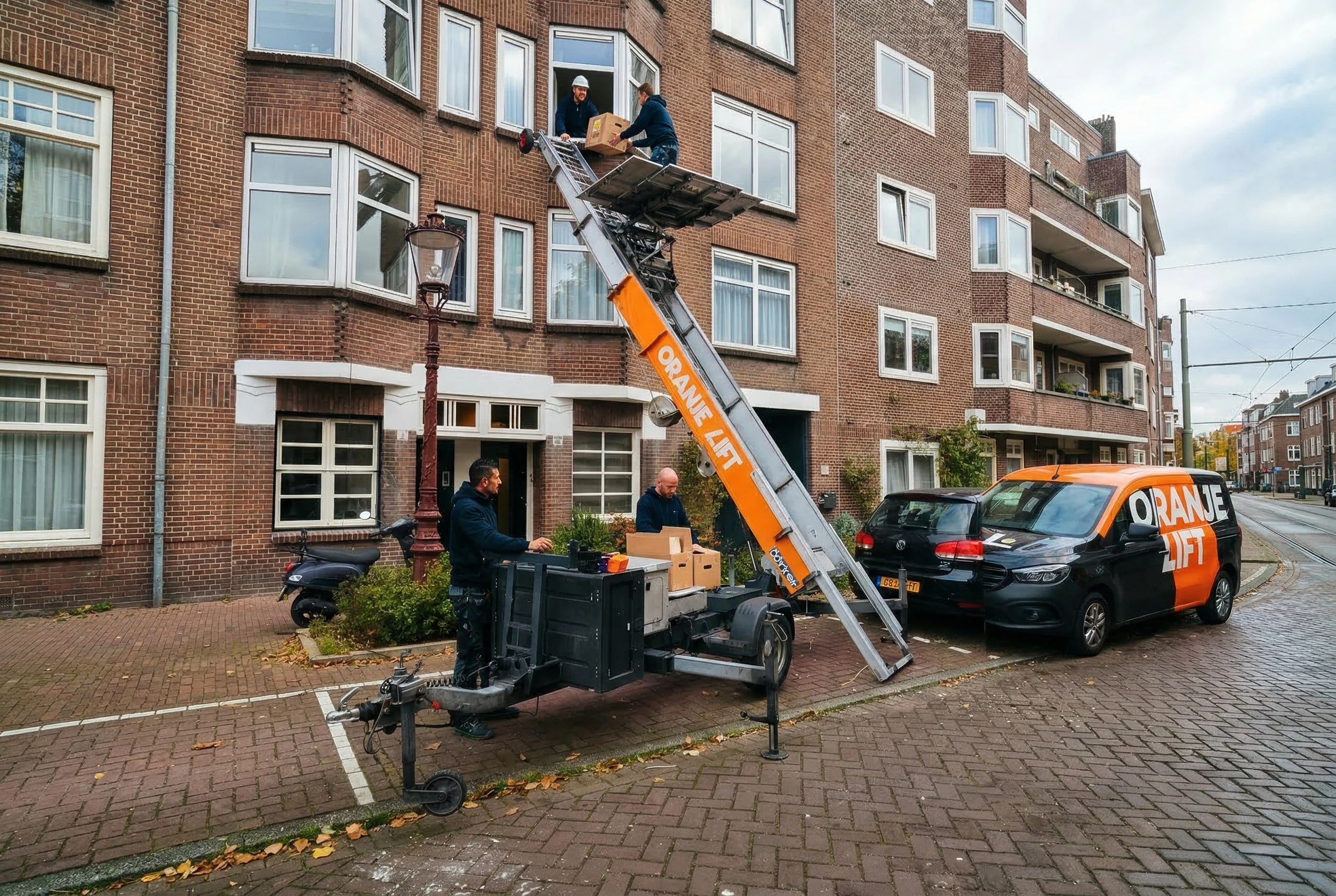 Verhuislift in Rivierenwijk en Oost Utrecht