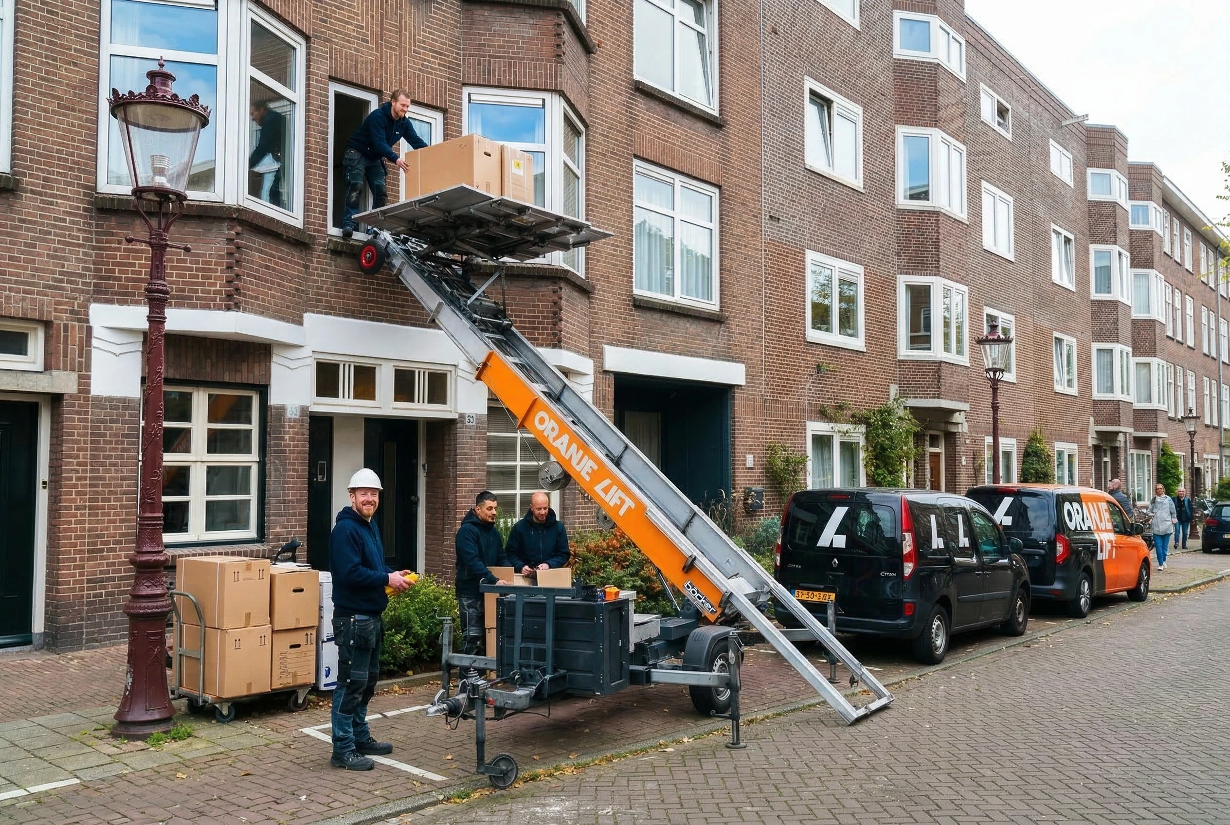 Verhuislift in Duinoord en Regentessekwartier Den Haag